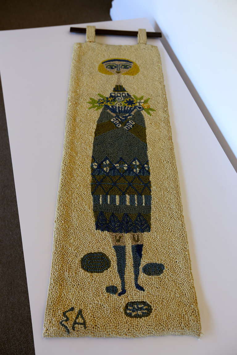 Mid-Century Modern Evelyn Ackerman Tapestry Circa 1960
