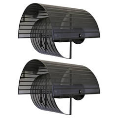 Pair of Shogun Sconces by Architect Mario Botta