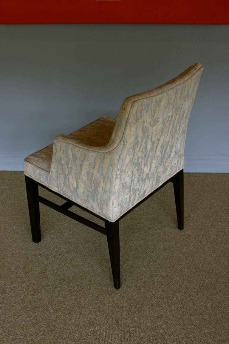 Set of Six Dining Armchairs by Edward Wormley for Dunbar 1