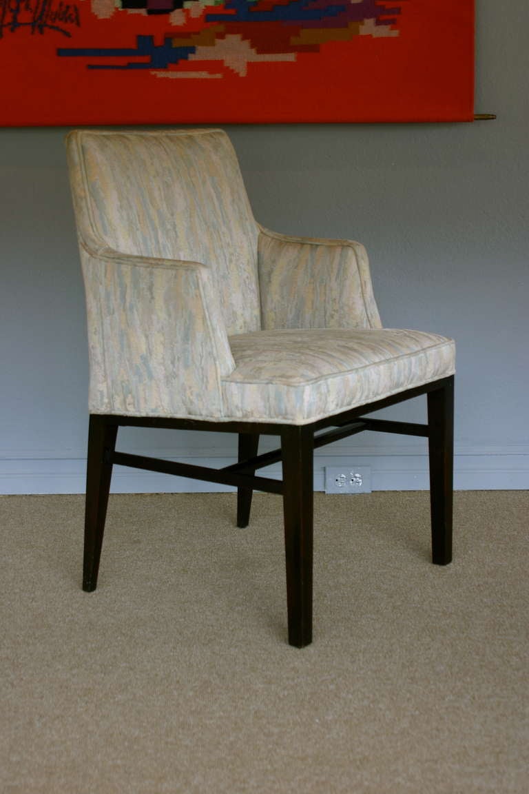 Set of Six Dining Armchairs by Edward Wormley for Dunbar 2