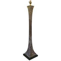 Bronze Floor Lamp by Stewart Ross for Hansen
