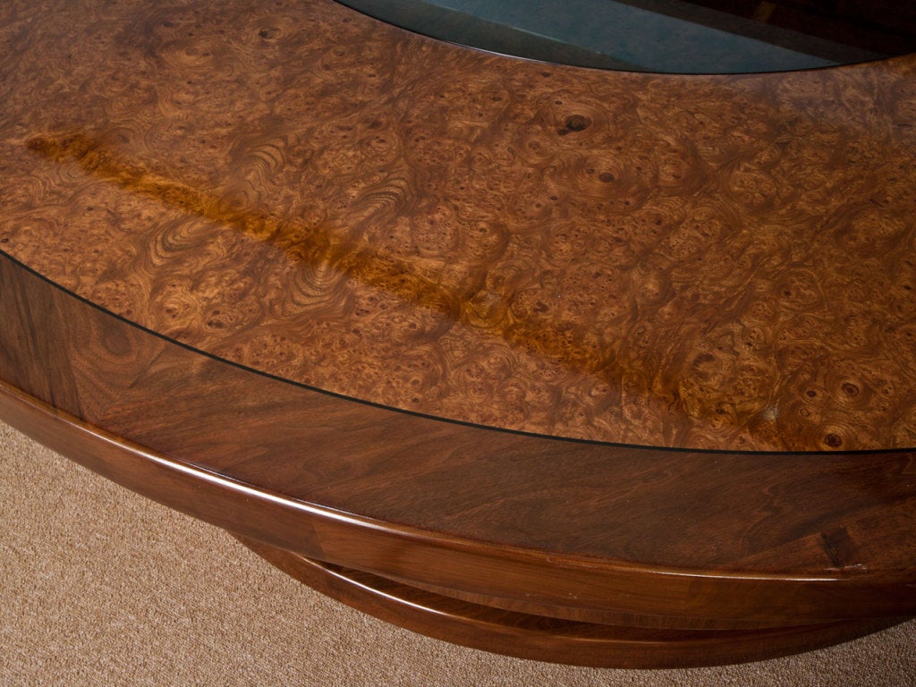 American Executive Desk W/ Return By Maurice Baily Of Monteverde Young