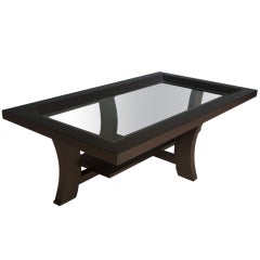 Espresso Finished Coffee Table By Paul Frankl