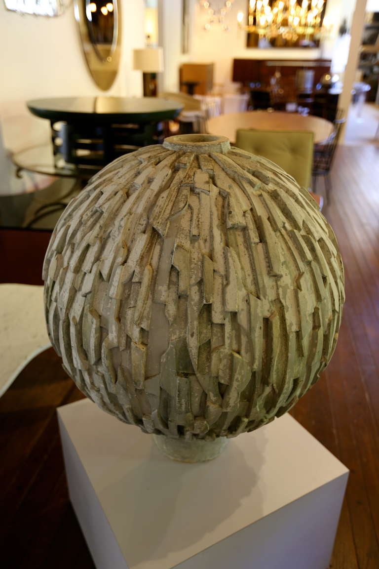 Sculptural Concrete Fountain