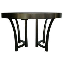 Ebonized Dining Table By Widdicomb