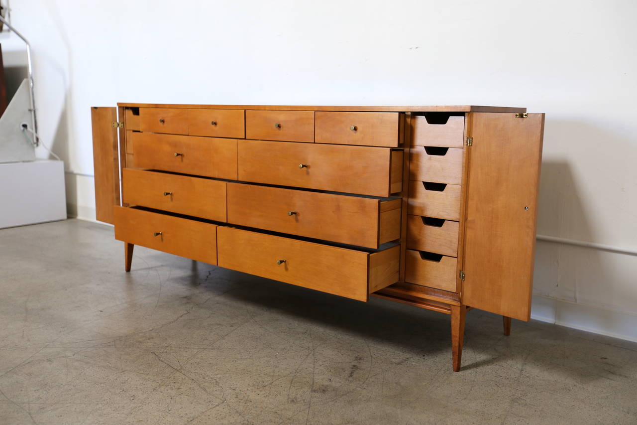 American 20-Drawer Dresser by Paul McCobb