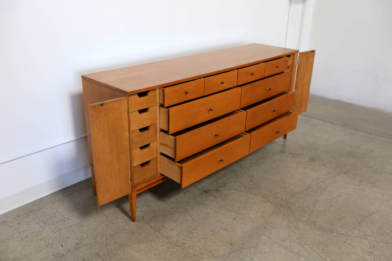 20-drawer dresser by Paul McCobb.