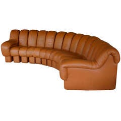 De Sede non-stop leather sofa DS-600