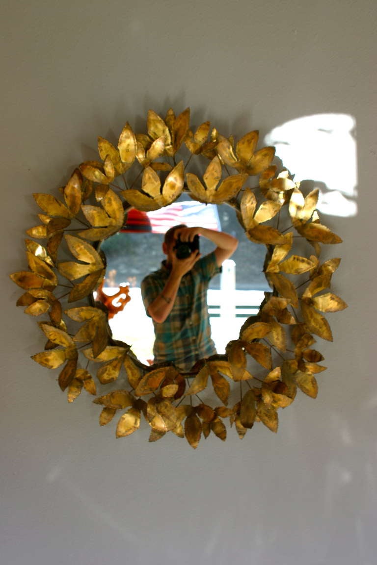 Mid-20th Century Sculptural Mirror By Curtis Jere 1968