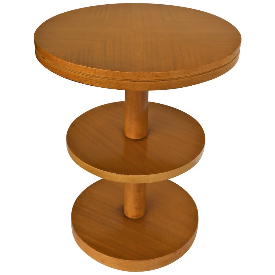 Three-Tiered Side Table by Edward Wormley