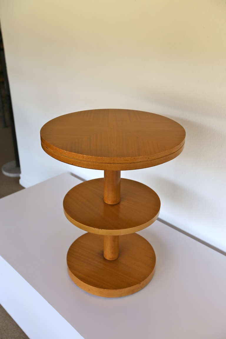 Three-Tiered Side Table by Edward Wormley for Dunbar.