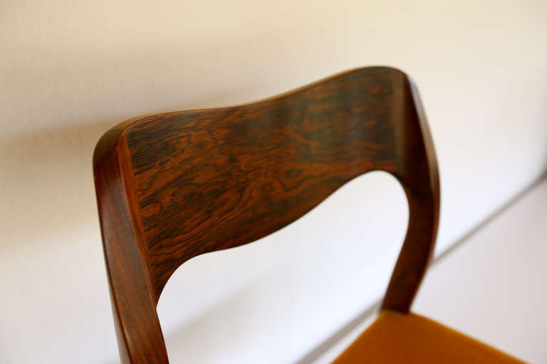 Set of Four Rosewood Dining Chairs by Niels O. Moller 2