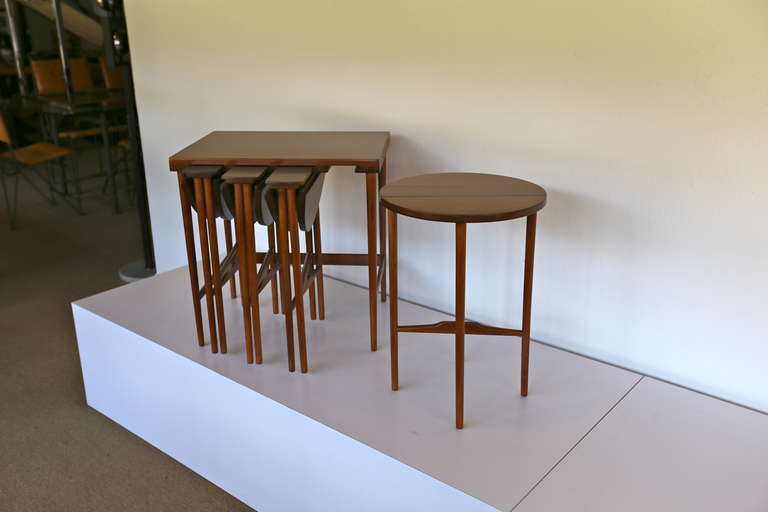 Mid-Century Modern Bertha Schaefer for M. Singer & Sons Nesting Tables = MOVING SALE!!!!!!