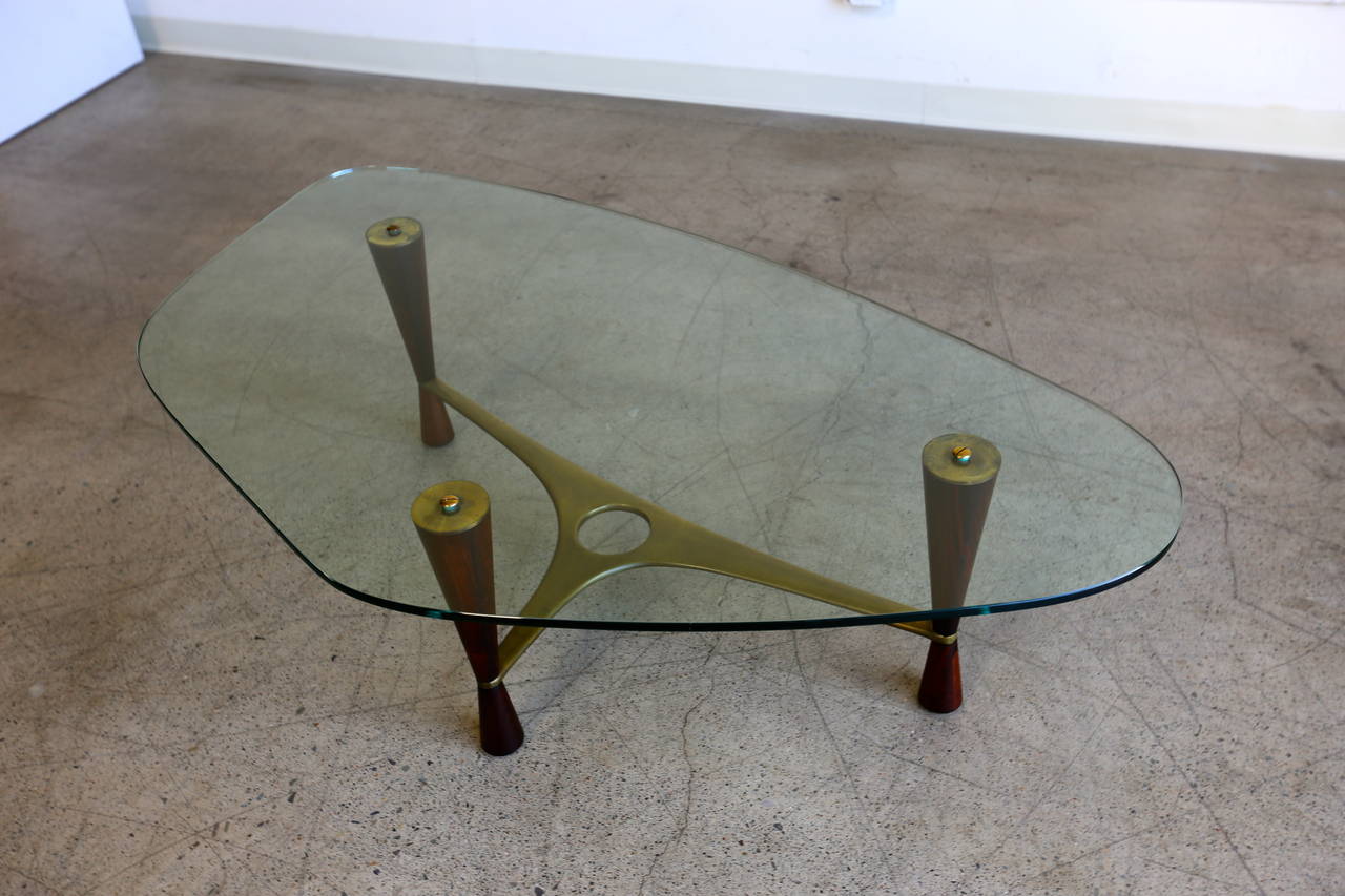Model 5309 rare coffee table by Edward Wormley for Dunbar.