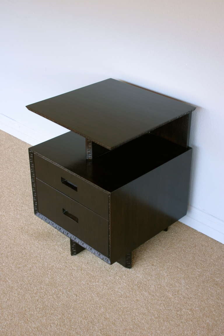 Nightstand by Frank Lloyd Wright for Henredon.