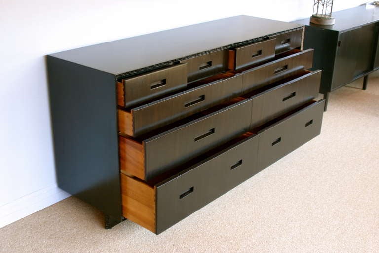 Ebonized Dresser by Frank Lloyd Wright for Henredon