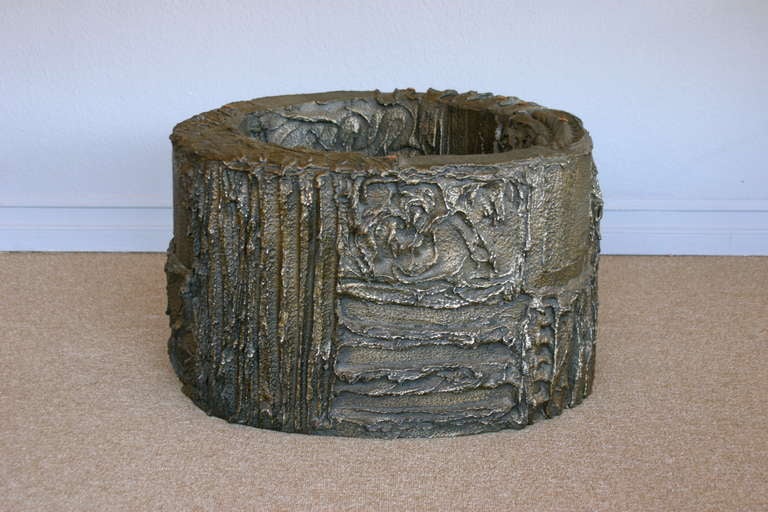 Brutalist Coffee Table Base By Paul Evans 1969