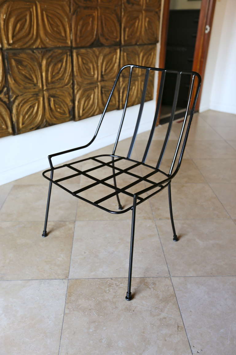 American Iron Dining Set by Paul Laszlo for Pacific Iron