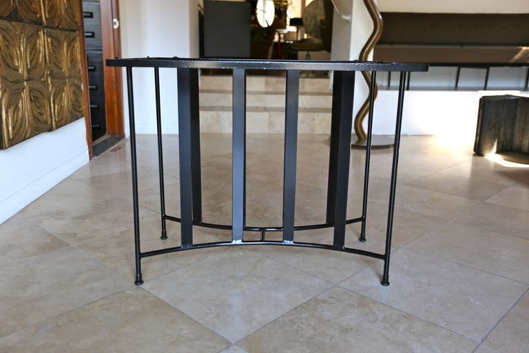 Mid-Century Modern Console Table by Paul Laszlo for Pacific Iron