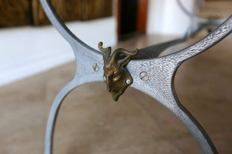 Late 20th Century Sculptural Satyr Console Table