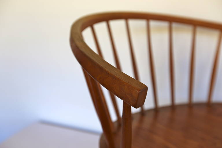 Oak “Arka” Chair by Yngve Ekström for Stolfabriks AB, Smålandsstenar