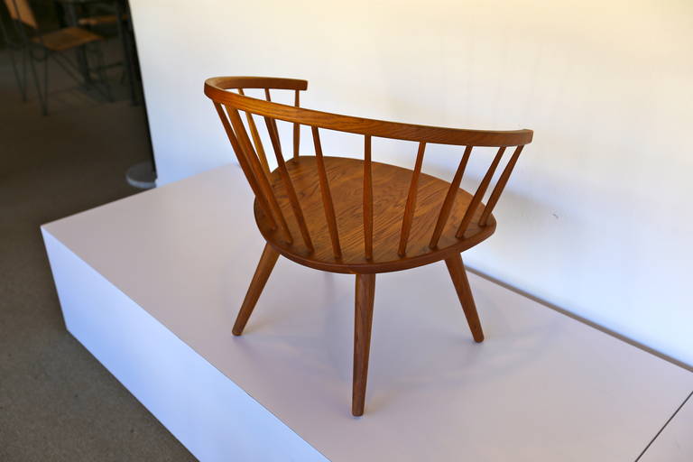 Mid-20th Century “Arka” Chair by Yngve Ekström for Stolfabriks AB, Smålandsstenar