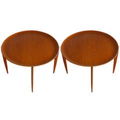 Pair Of Tray Table By Fritz Hansen