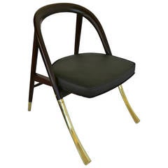 Rare "A" Chair by Edward Wormley for Dunbar