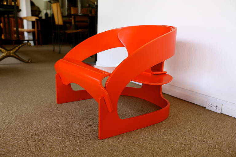 Joe Colombo 4801 Lounge Chair for Kartell
