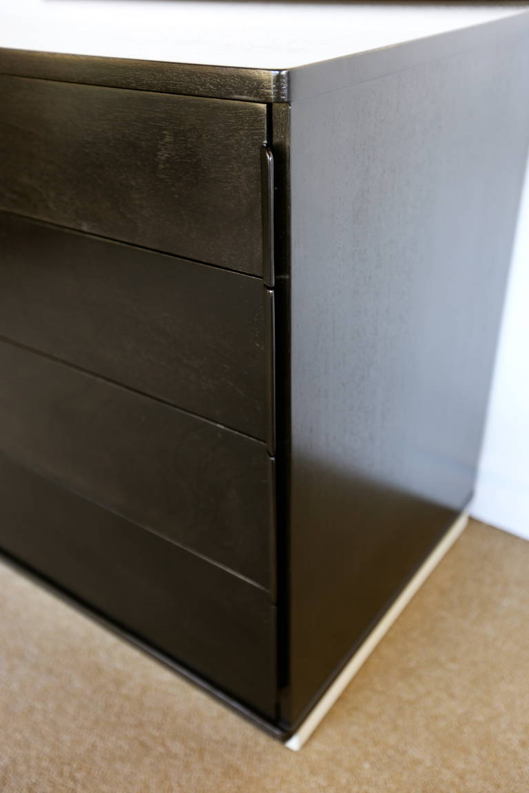 Ebonized End Pull Chest by Edward Wormley for Dunbar ( 3 available )