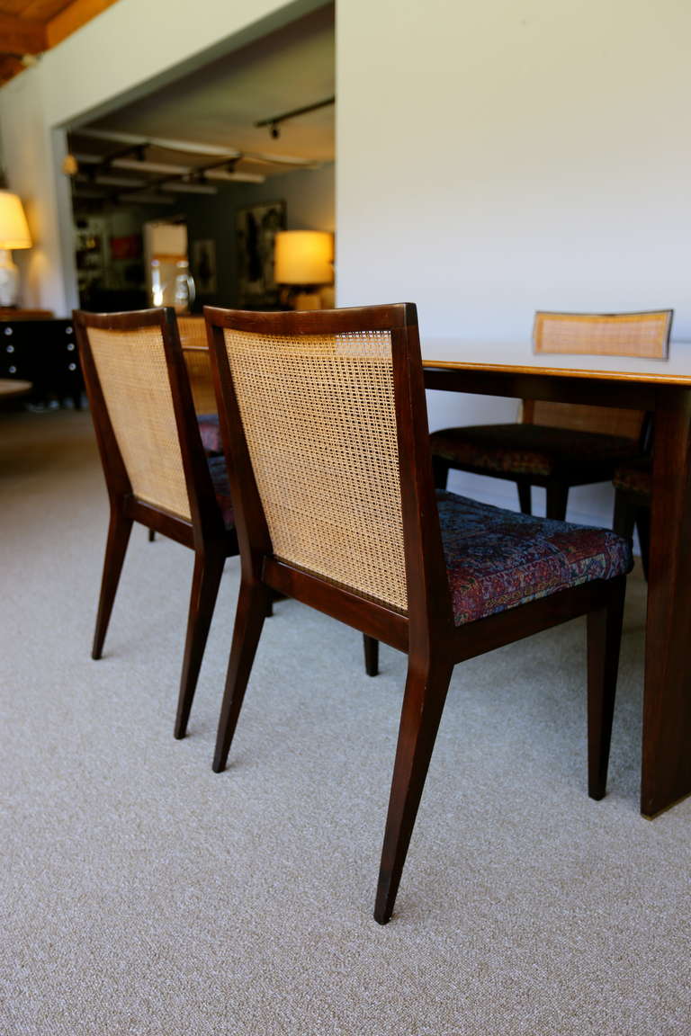 Walnut Dining set by Edward Wormley for Dunbar