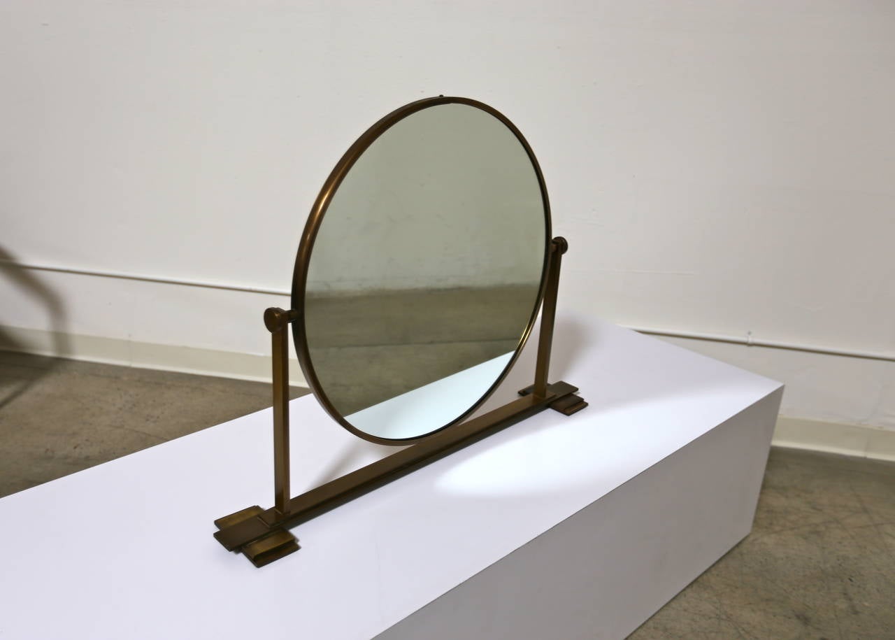 Canadian Custom Mirror Designed by Edward Moore, 1977