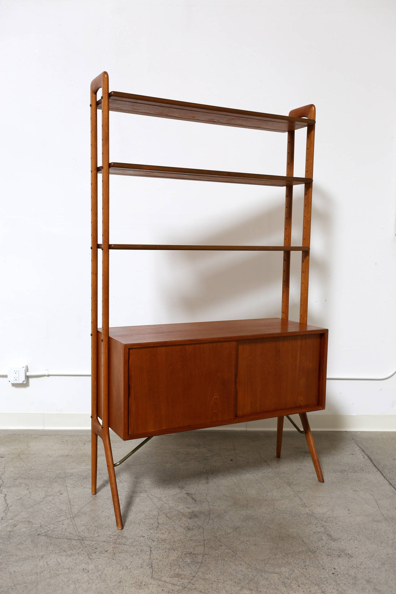 Free Standing Wall Unit by Kurt Ostervig.