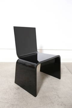"Black Form Chair" by Aaron R. Thomas