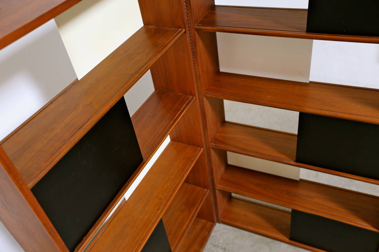 Hinged Bookcase by Evans Clark at 1stDibs evansclark, hinged bookshelf