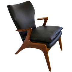 Sculptural Lounge Chair by Kurt Østervig