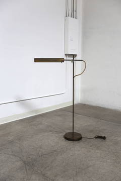Stuart Barnes for Robert Long Bronze Floor Lamp