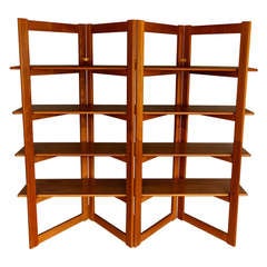 Danish Teak Bookcase / Room Divider