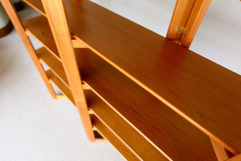Danish Teak Bookcase / Room Divider 2