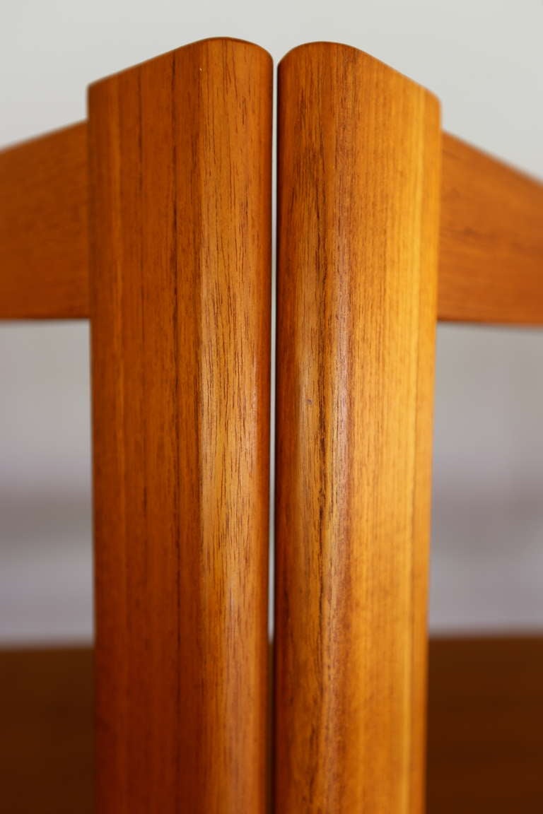 Danish Teak Bookcase / Room Divider 4