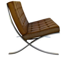 Knoll 1975 Barcelona Chair by Mies van der Rohe