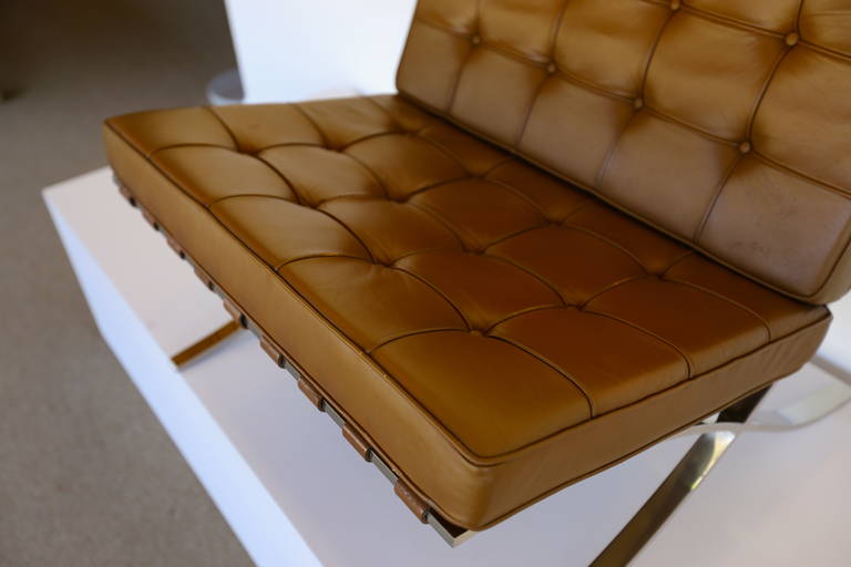 Knoll 1975 Barcelona Chair by Mies van der Rohe 1