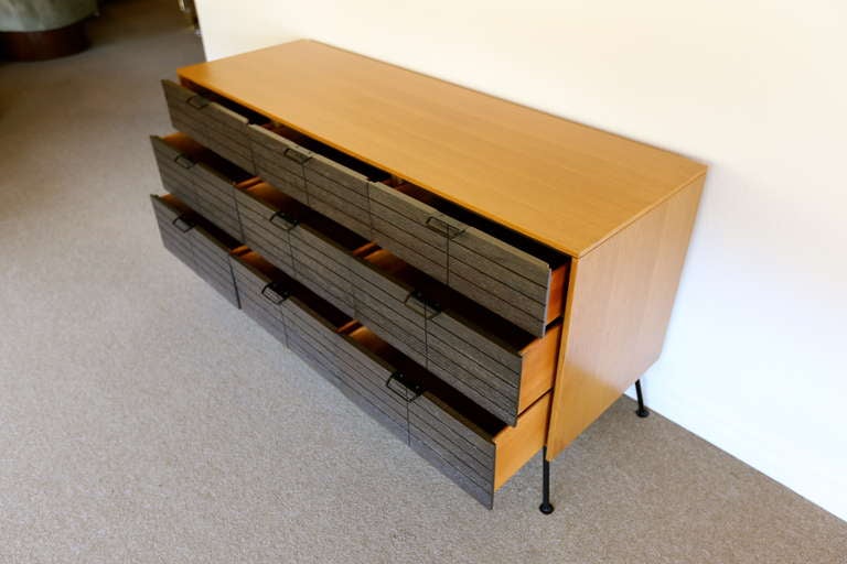 Iron Raymond Loewy Designed Dresser