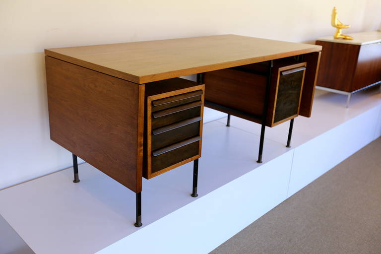 Drop-Leaf Desk by Edward Wormley for Dunbar