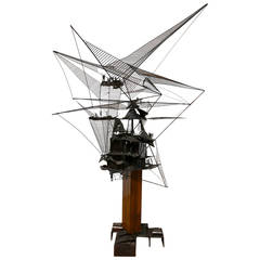 Floor Standing Sculpture by Artist Rick Stewart