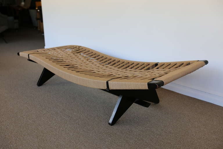 Mid-Century Modern Chaise Longue by Architect Henry Klumb & Stephen Arneson 1945