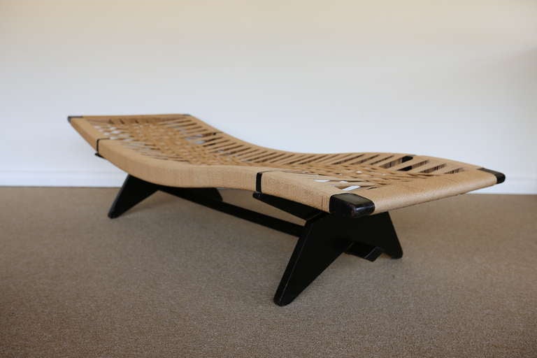 Chaise Longue by Architect Henry Klumb & Stephen Arneson 1945.