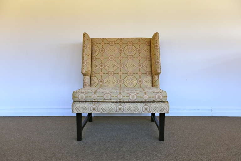 Lounge chair by Edward Wormley for Dunbar In Excellent Condition In Costa Mesa, CA