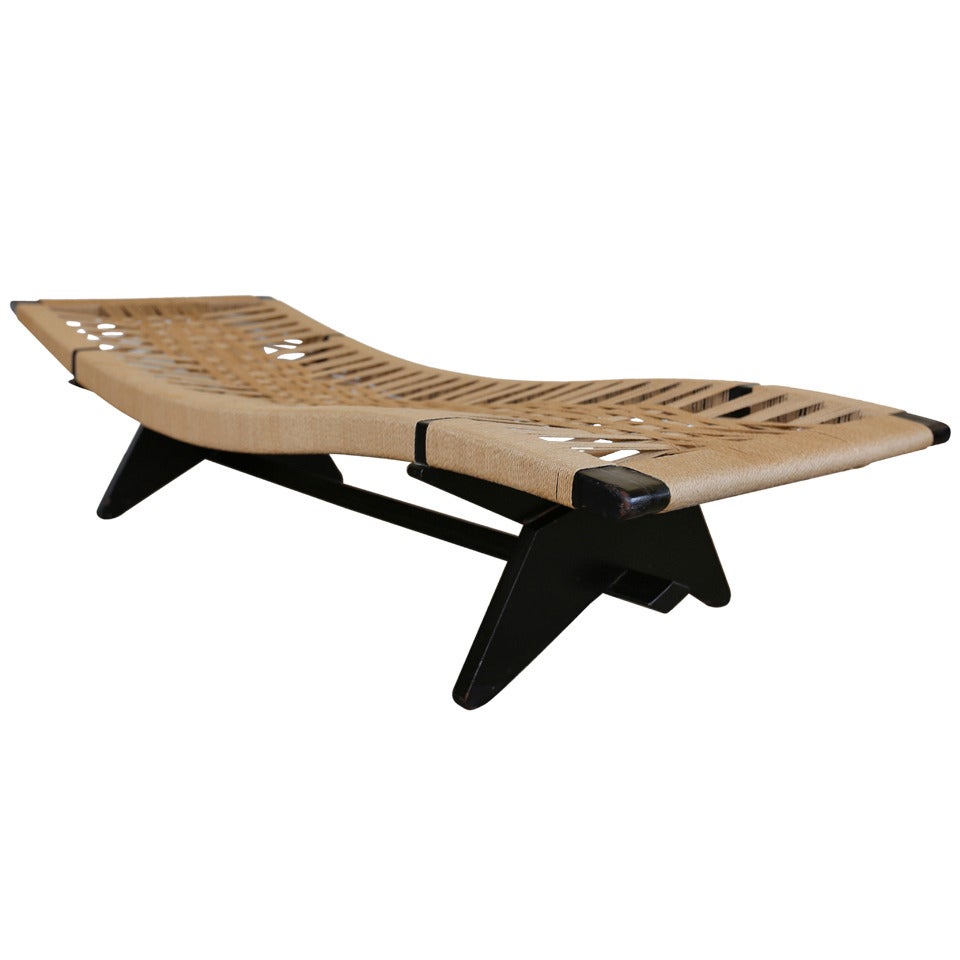 Chaise Longue by Architect Henry Klumb & Stephen Arneson 1945