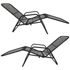 Pair Of " Zero Gravity " Lounge Chairs By Brown Jordan
